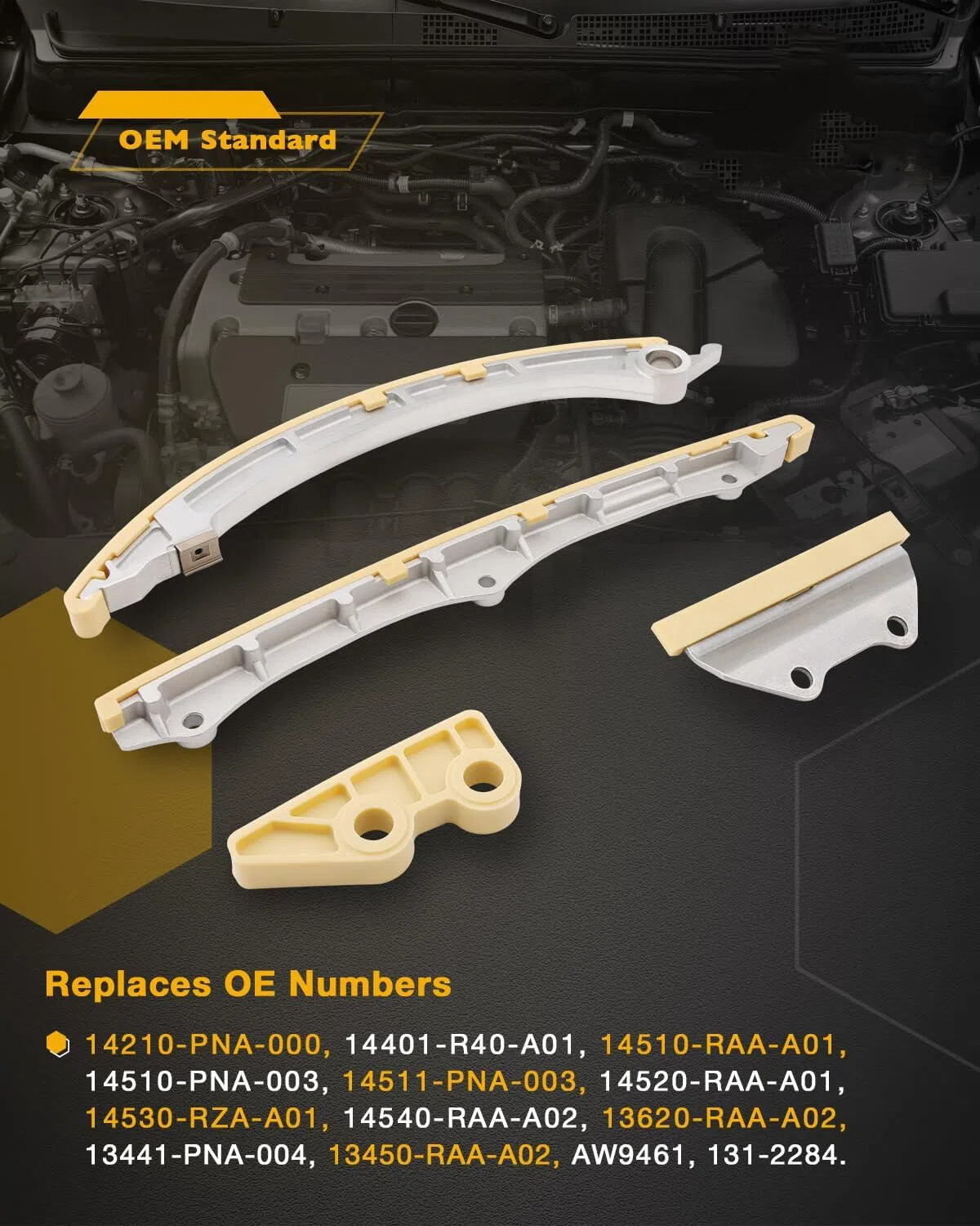 Timing Chain Kit w/ Water Pump For 2002-2011 Acura TSX Honda Accord CRV Element