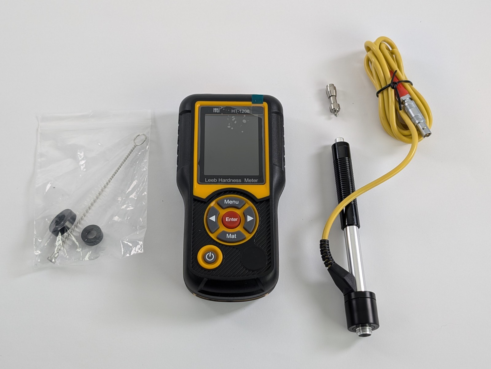 Digital TFT Screen Hardness Tester High Accuracy Hardness Meter Durometer HT1208