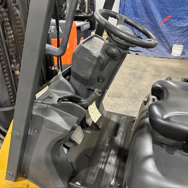 2021 Cat 2C6500 6500lbs Used Forklift Triple Mast Sideshift LP Gas 9066 Hours