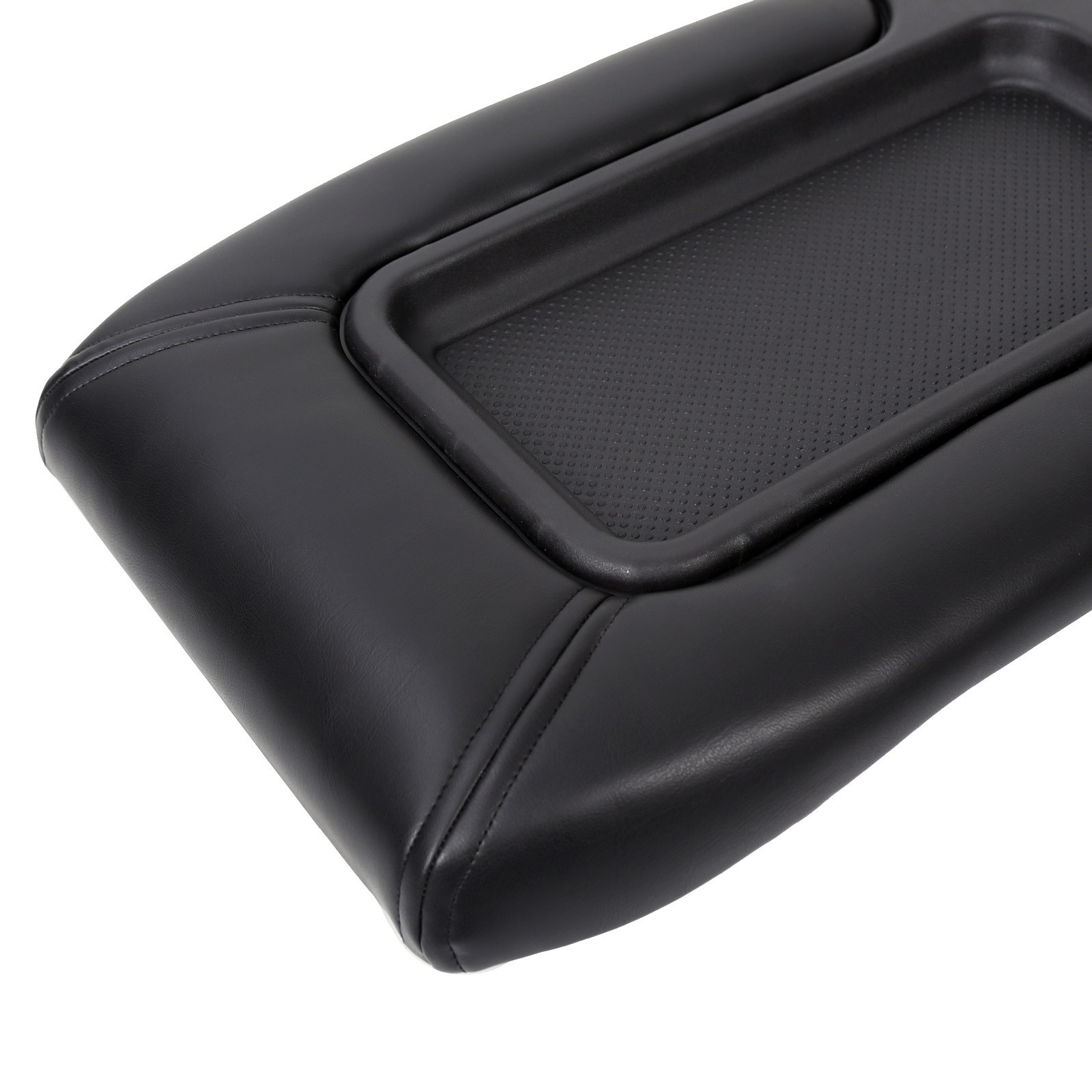 Center Console Lid Kit Arm Rest for 99-07 Chevy Silverado GMC Sierra Black
