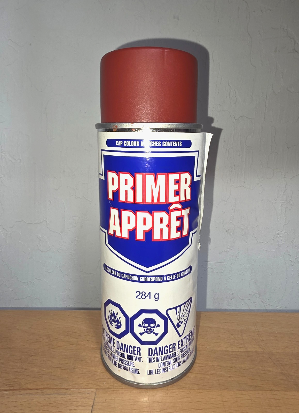 NEW - 6 PACK MMB VALUE PRIMER RED SPRAY PAINT CANS 047-1025-6 FREE SHIPPING