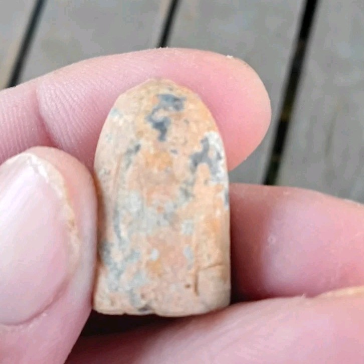 Civil War (1861-65) Original CS Nose Cast .577 ENFIELD Alexandria Louisiana