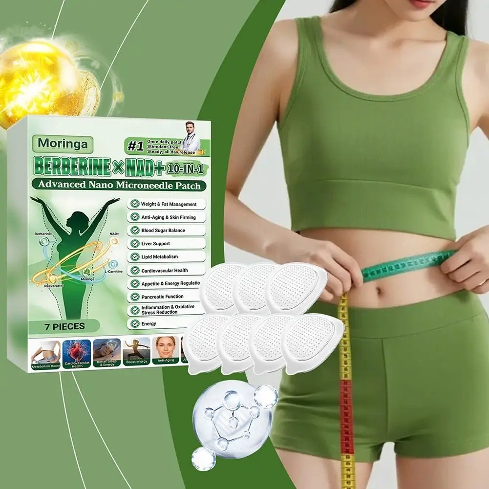 10-in-1 Nano Microneedle Patch Natural Gentle Patches Moisturizing Firming Skin