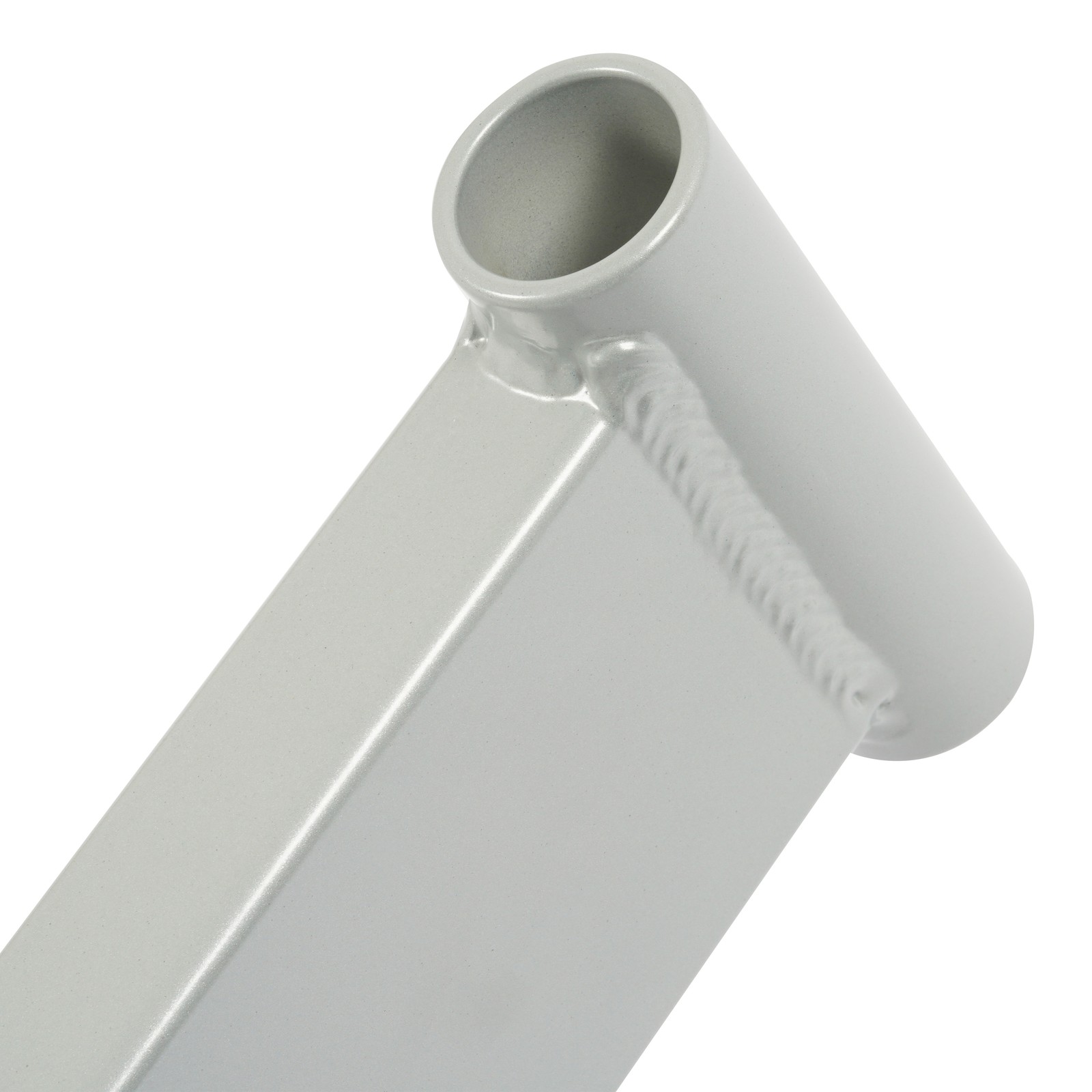 Right Boat Trolling Motor Mount For Gheenoe W/ Handle Nose Cap Silvery Aluminium