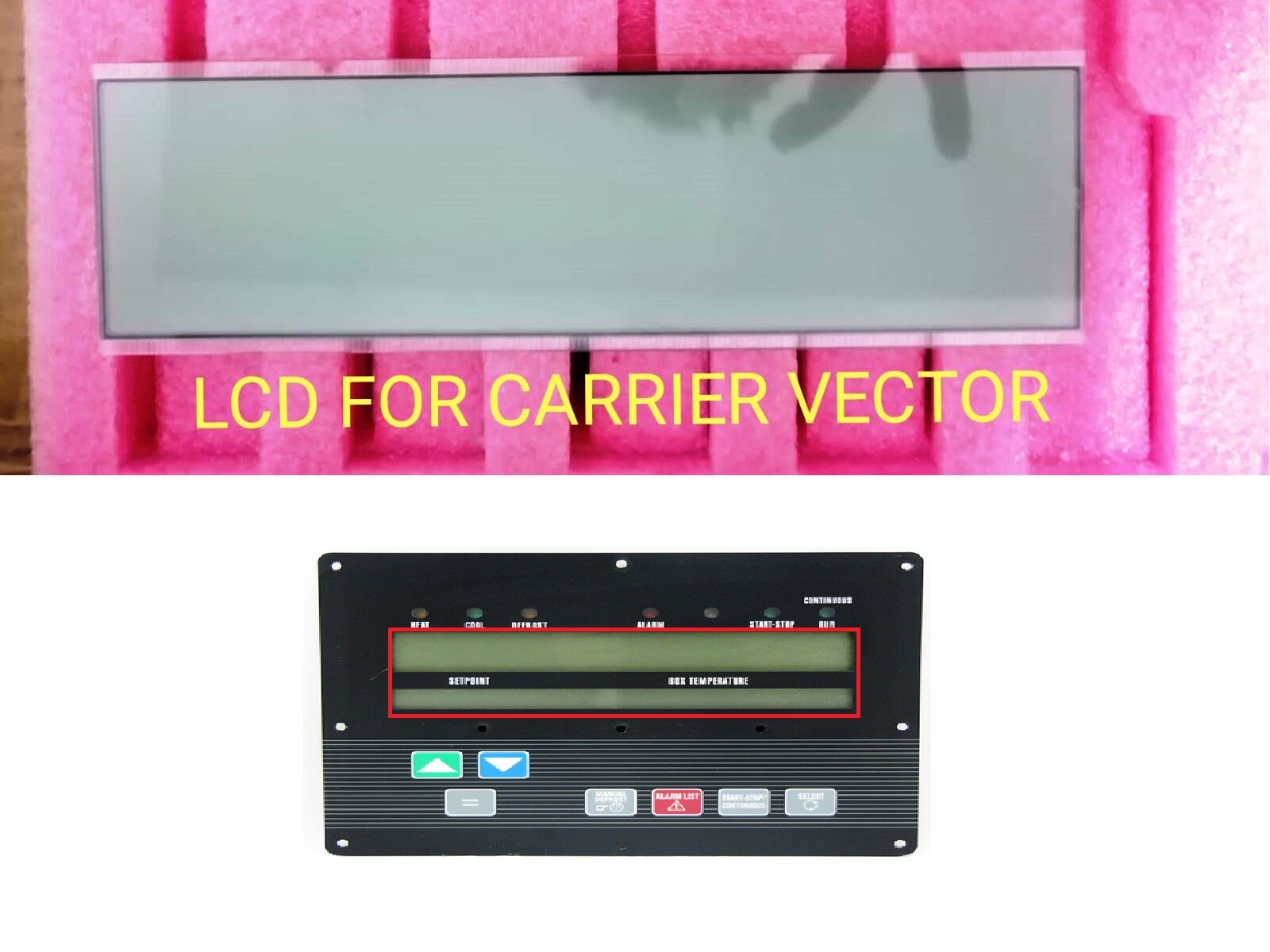 TRP LCD DISPLAY REPLACEMENT FOR CARRIER VECTOR
