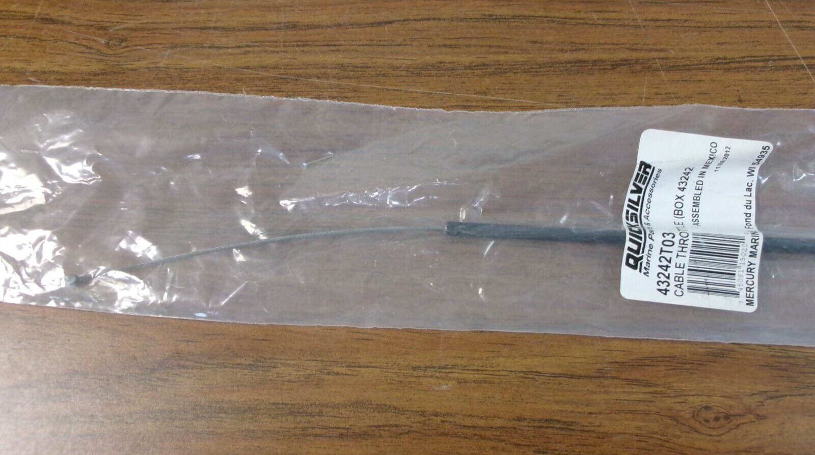 New OEM Mercruiser Quicksilver Cable Throttle PN 43242T03