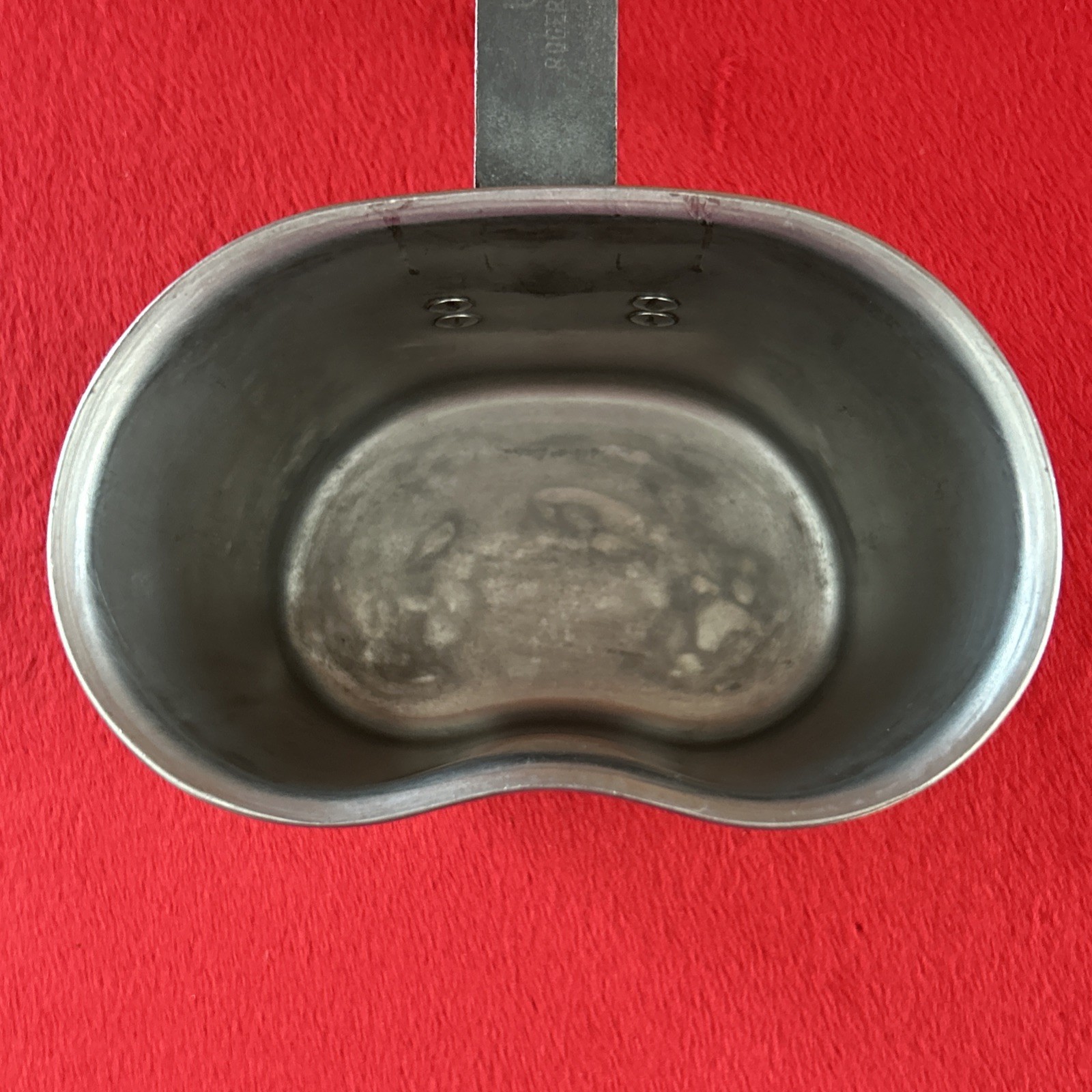 US Military Early Vietnam Steel Canteen Cup Dated 1965 US Army