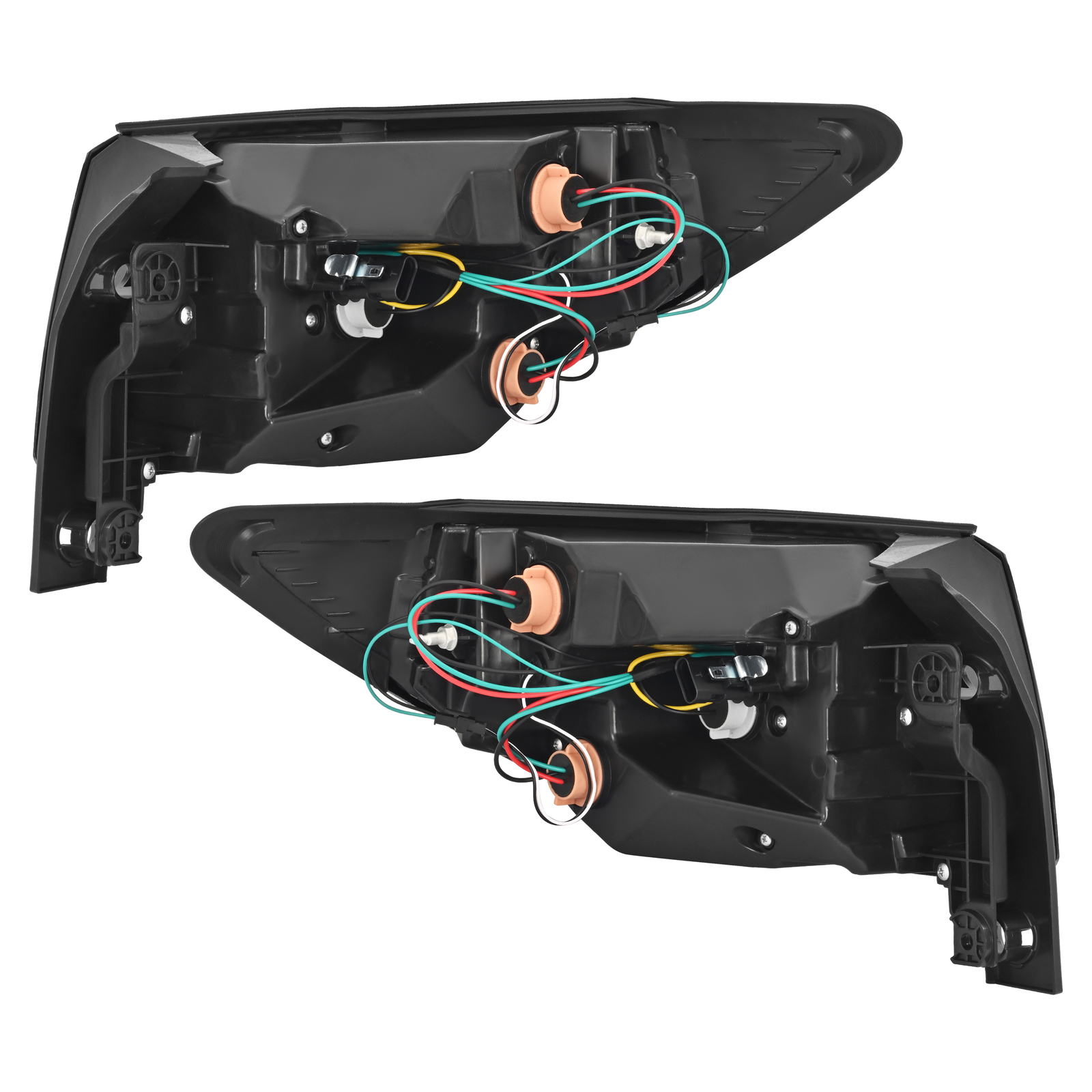 Red Tail Lights Lamps w/ Bulbs LH+RH For Chevy Traverse LS LT LTZ 2013-2017 DOT