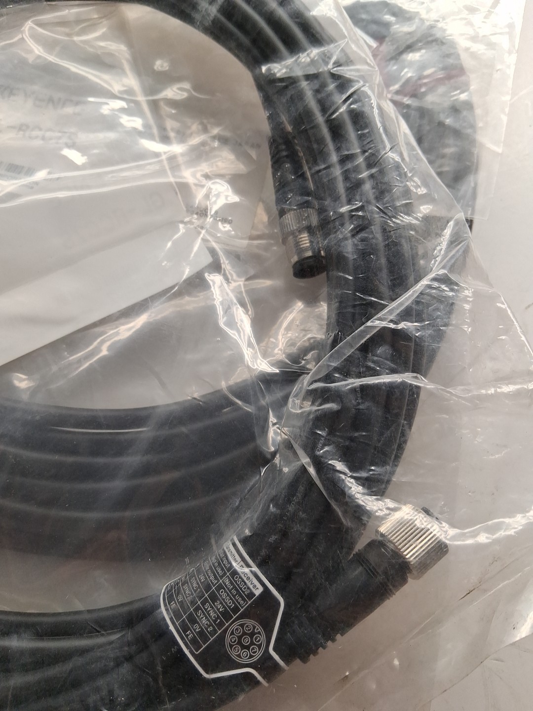 KEYENCE GL-RCC7S Safety Light Curtain Extension Cable 7m