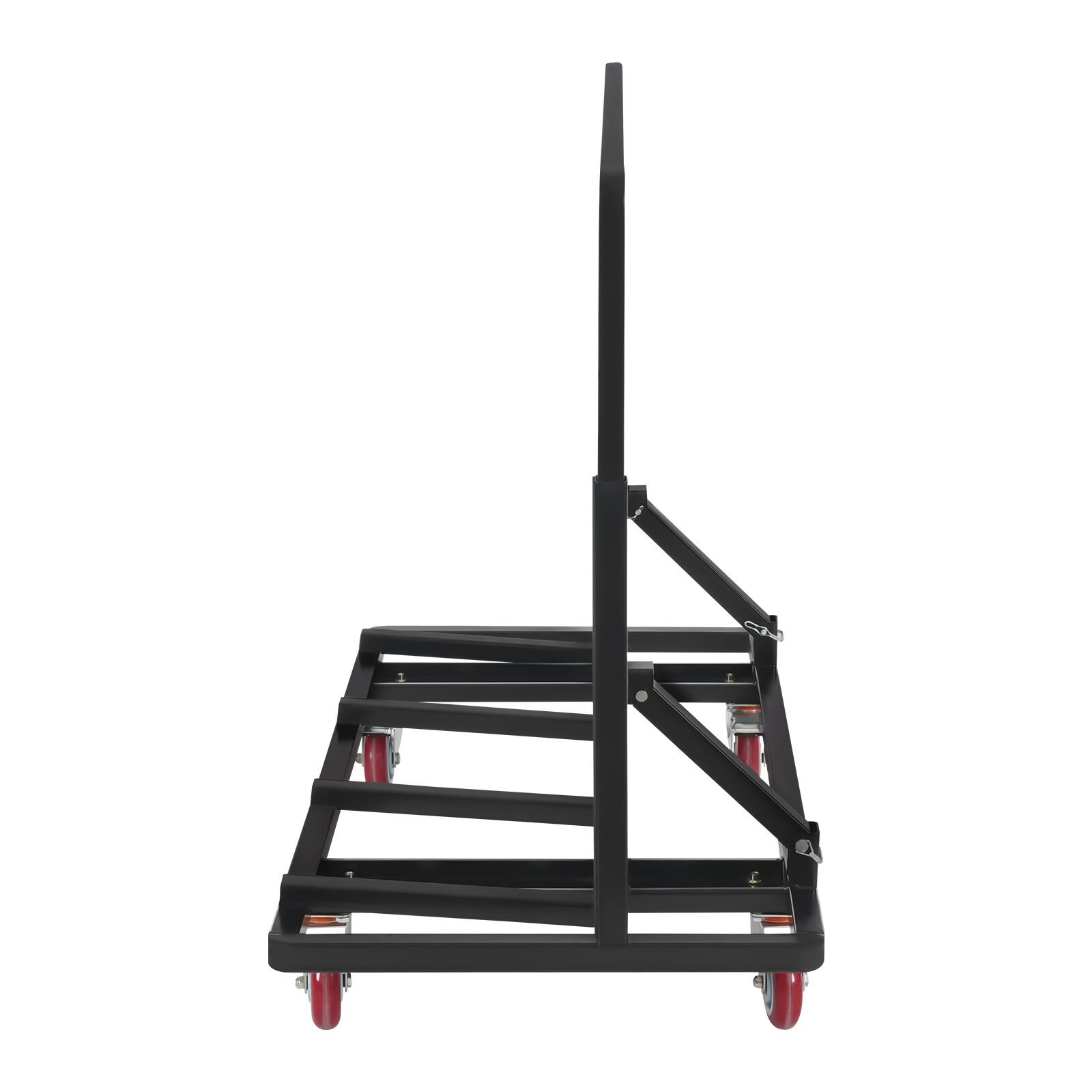 2200LBS Foldable Drywall Cart Dolly Folding Plywood Plasterboard Glass Trolley