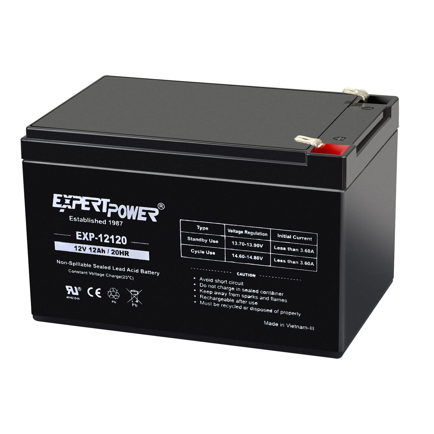 ExpertPower SLA Battery COLLECTION - 12V 6V 20Ah 18AH 12AH 10Ah 9AH 7AH 5AH