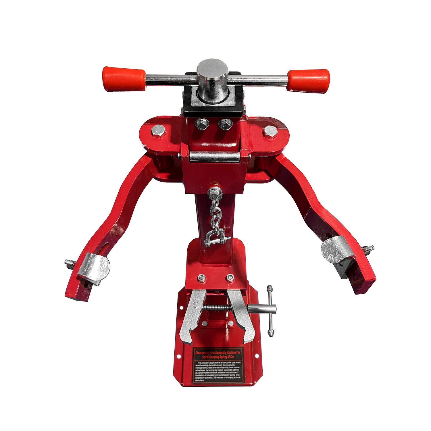 Upgrade Red Hydraulic Spring Coil Compressor Jack Compression Strut Rising Handl