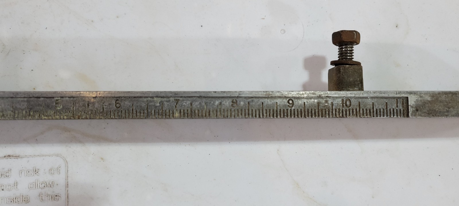 Craftsman 10" Table Saw 6305 Fence Slide Gear Rack from a Model 113.29991 etc