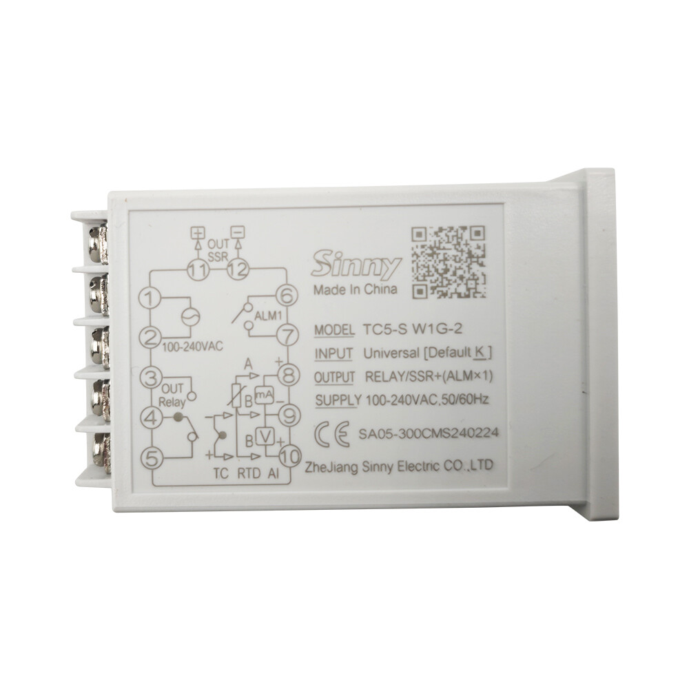 AC100-240V Digital Temperature Controller 0~1370℃ Thermostat Relay output 10A
