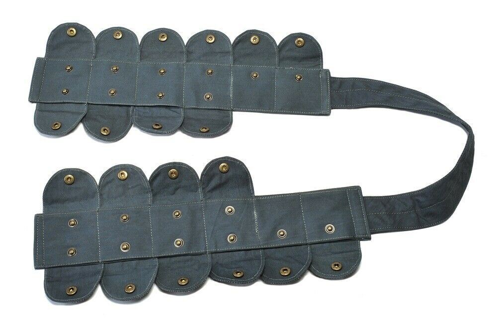German WW2 Fallschirmjager Paratrooper K98 Mauser Bandolier Luftwaffe Blue