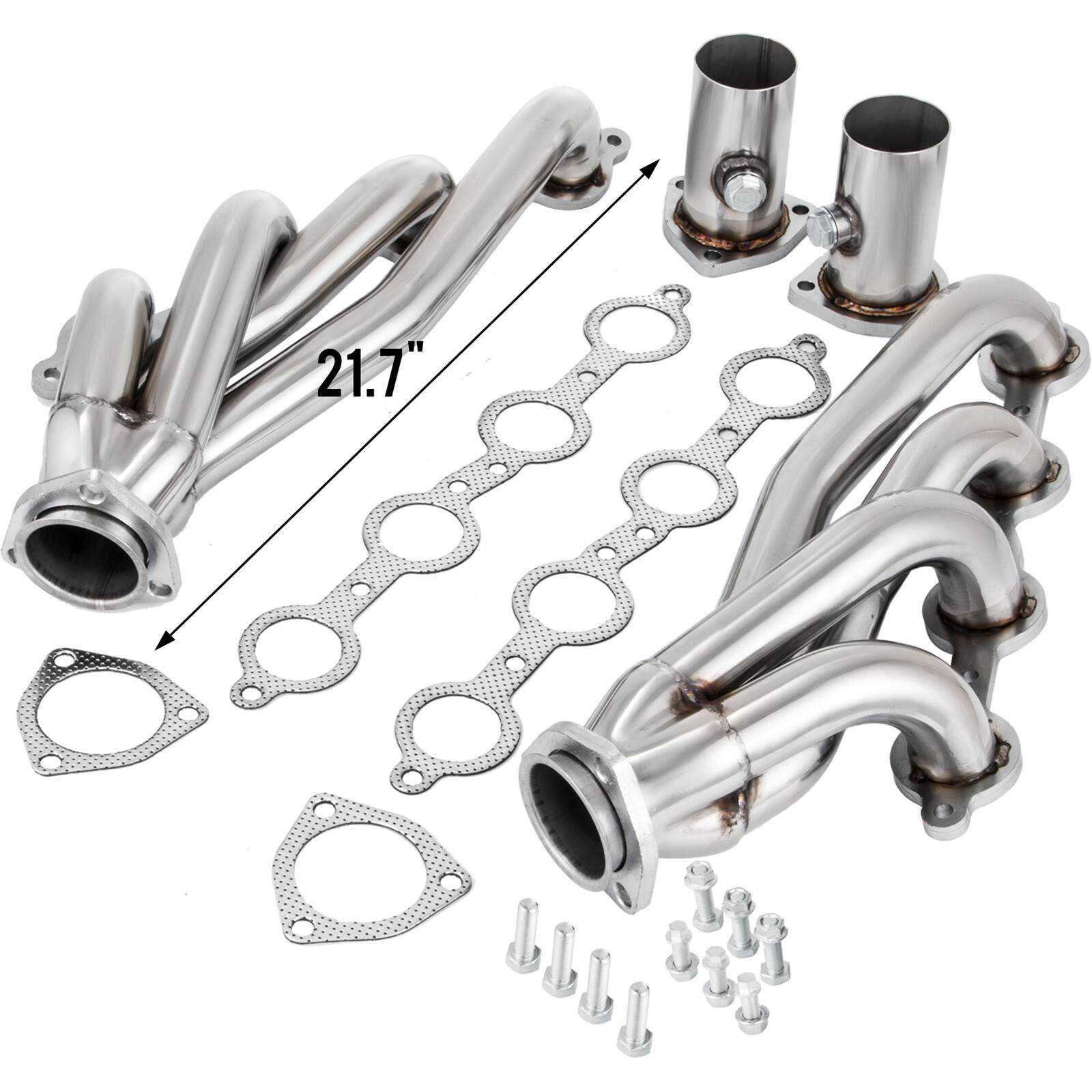 Swap S10 Conversion Headers fit for Chevy LS1 LS2 LS3 LS6 LS9 LS10 Engines 6.0