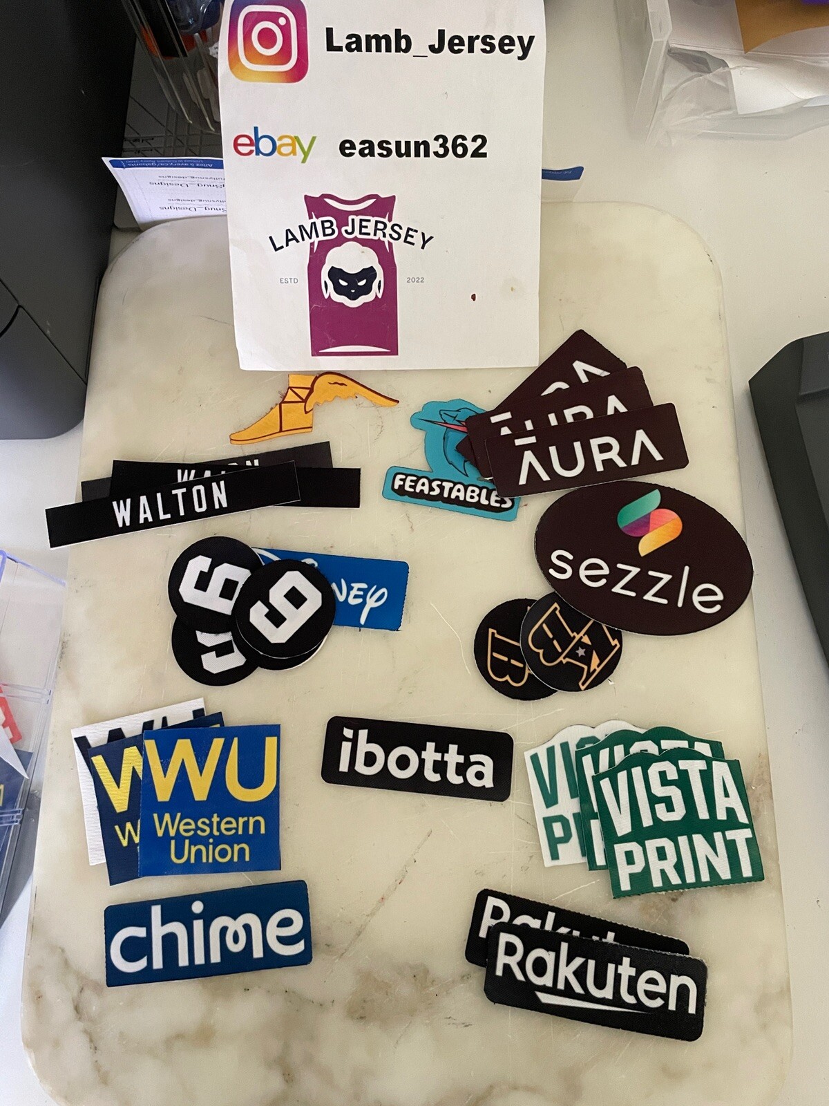 Nba Sponsor Patch For Jersey