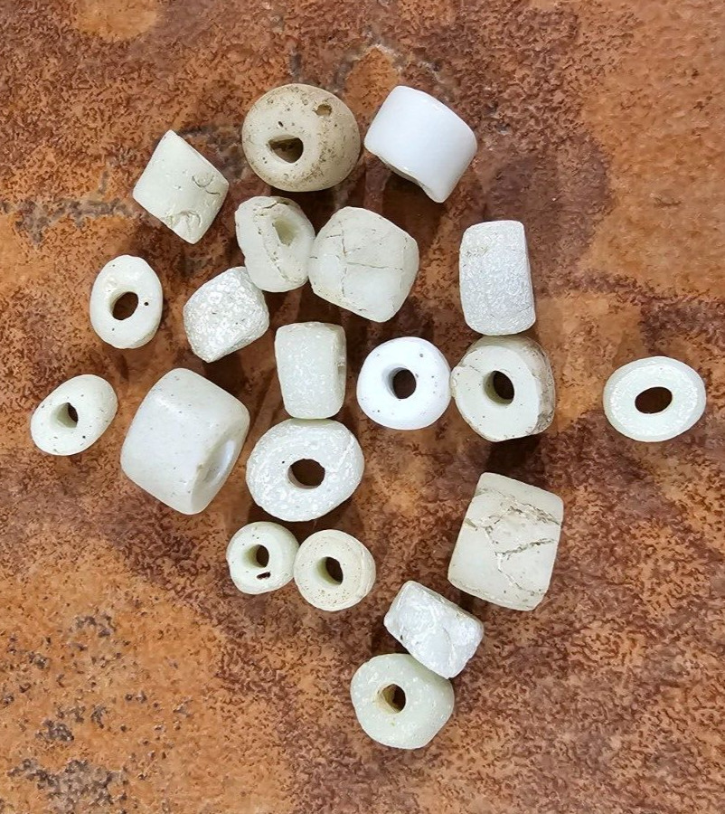 lot of 30 Indian Stone Trade Beads Ancient Beads