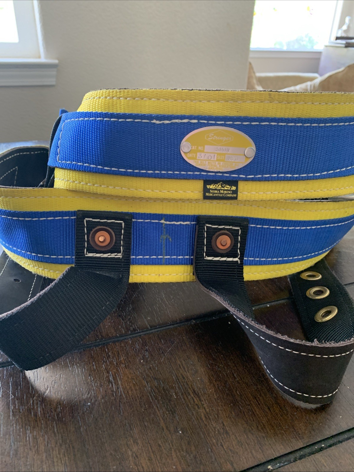 Tree Climbing Harness Stringer Medium Sierra Moreno Mercantile Company New