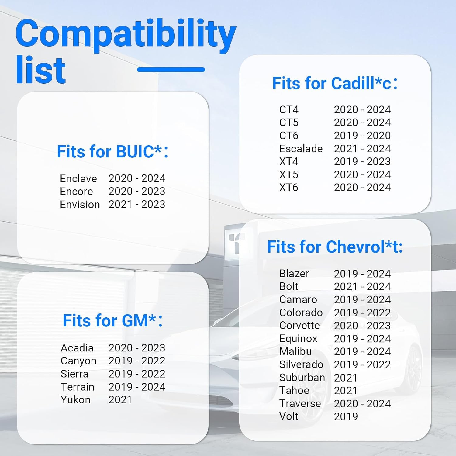 2025 Latest Navigation SD Card Fits for Chevrolet Cadillac Buick GMC Mo