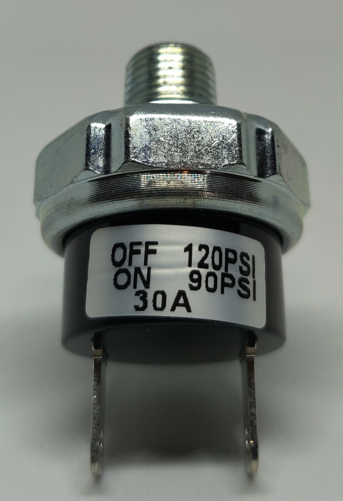 Air Compressor Tank Pressure Switch 90 Psi On 120 Psi Off Air Horn Bags 1/8 NPT