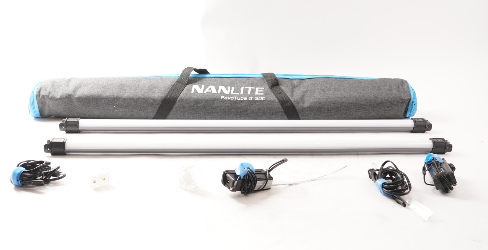 Nanlite PavoTube II 30C 4' RGB LED Tube Light 2-Light Kit with 2700-7500K CCT