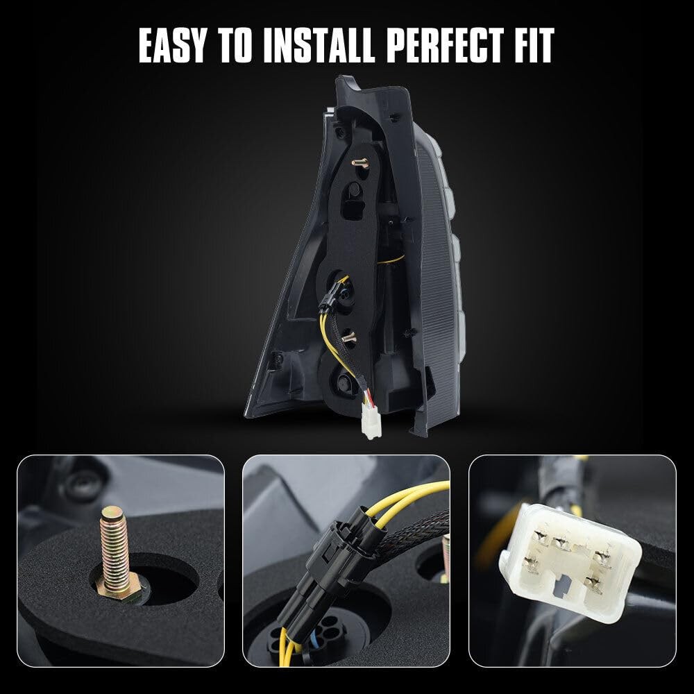 Pair LED Tail Light Assembly For Toyota 4Runner 2003-2009 Start Up