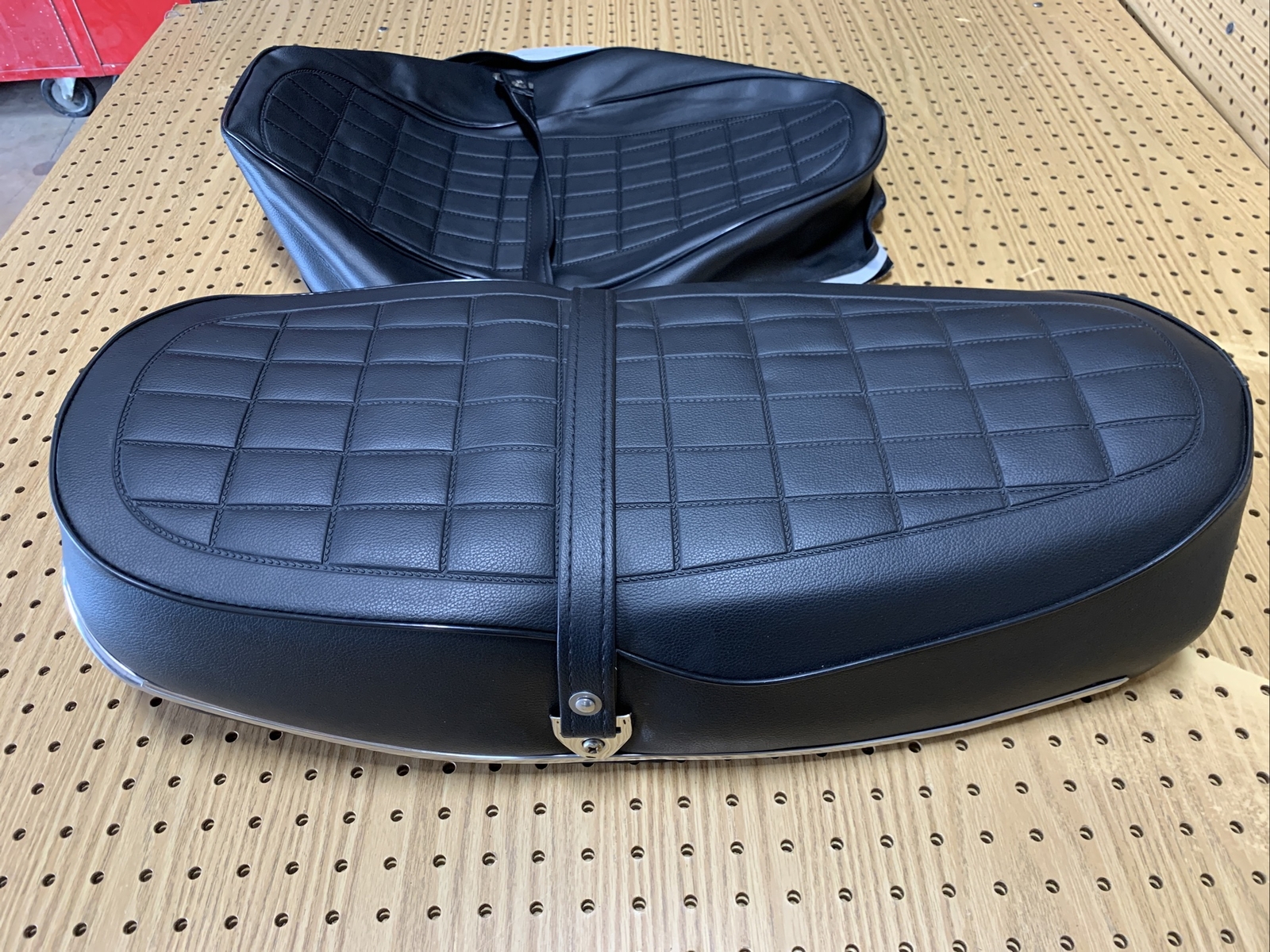 HONDA CB350 SEAT COVER HONDA CB450 SEAT COVER 1972 TO 1974 + STRAP (H*-78)