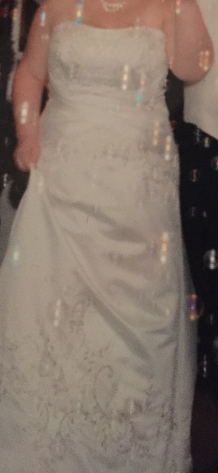 size 22 wedding dress used