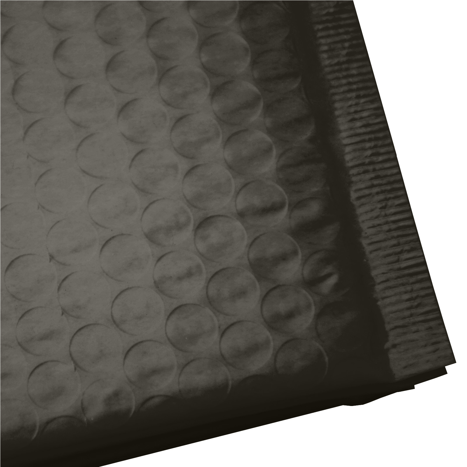 AirnDefense #0 6.5x10" Black Poly Padded Envelopes Shipping Bubble Mailers