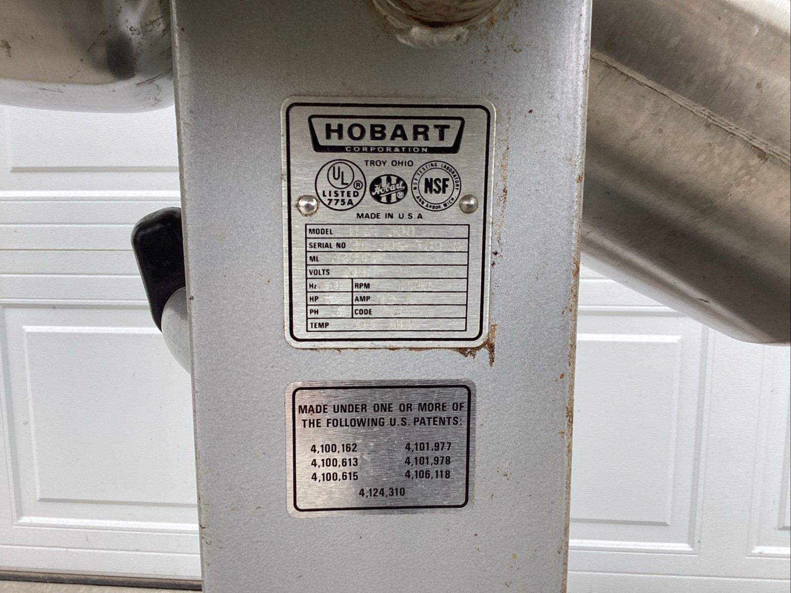 Hobart Vertical Chopper Cutter Mixer HCM300