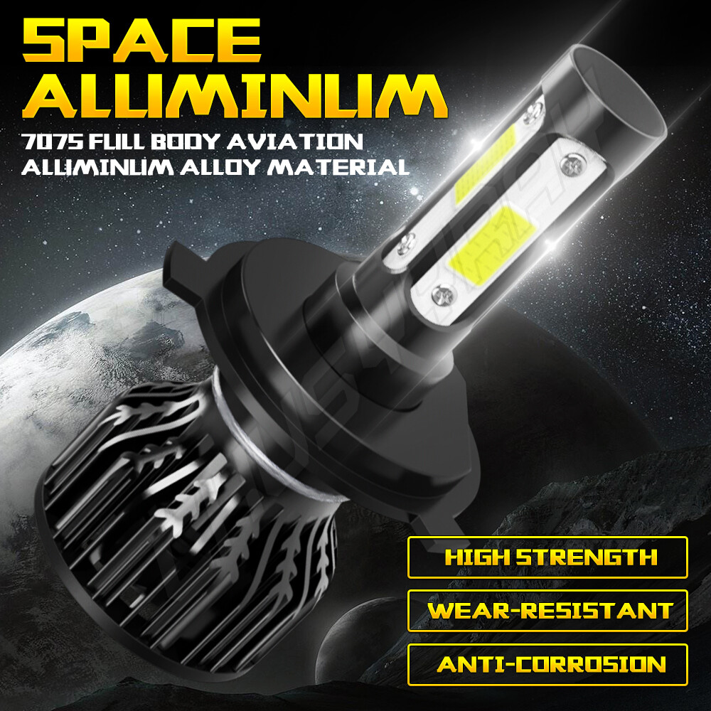 2PCS For Ski-Doo 2002-2017 Summit 800R Snowmobile H4 LED Light bulbs