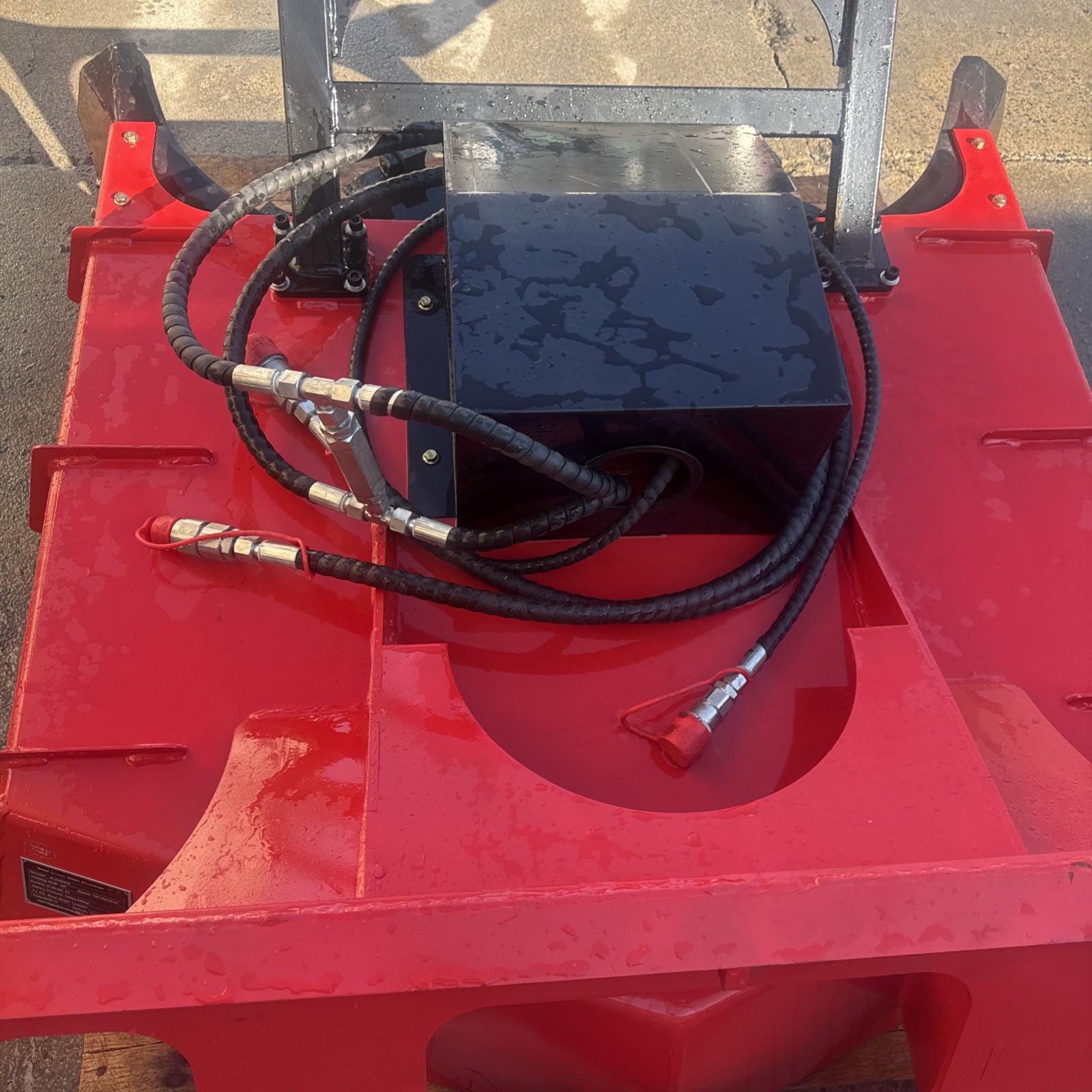 Future Disc Mulcher Hydraulic Standard-Flow GY X-DM43" SkidSteer Attachment Giyi