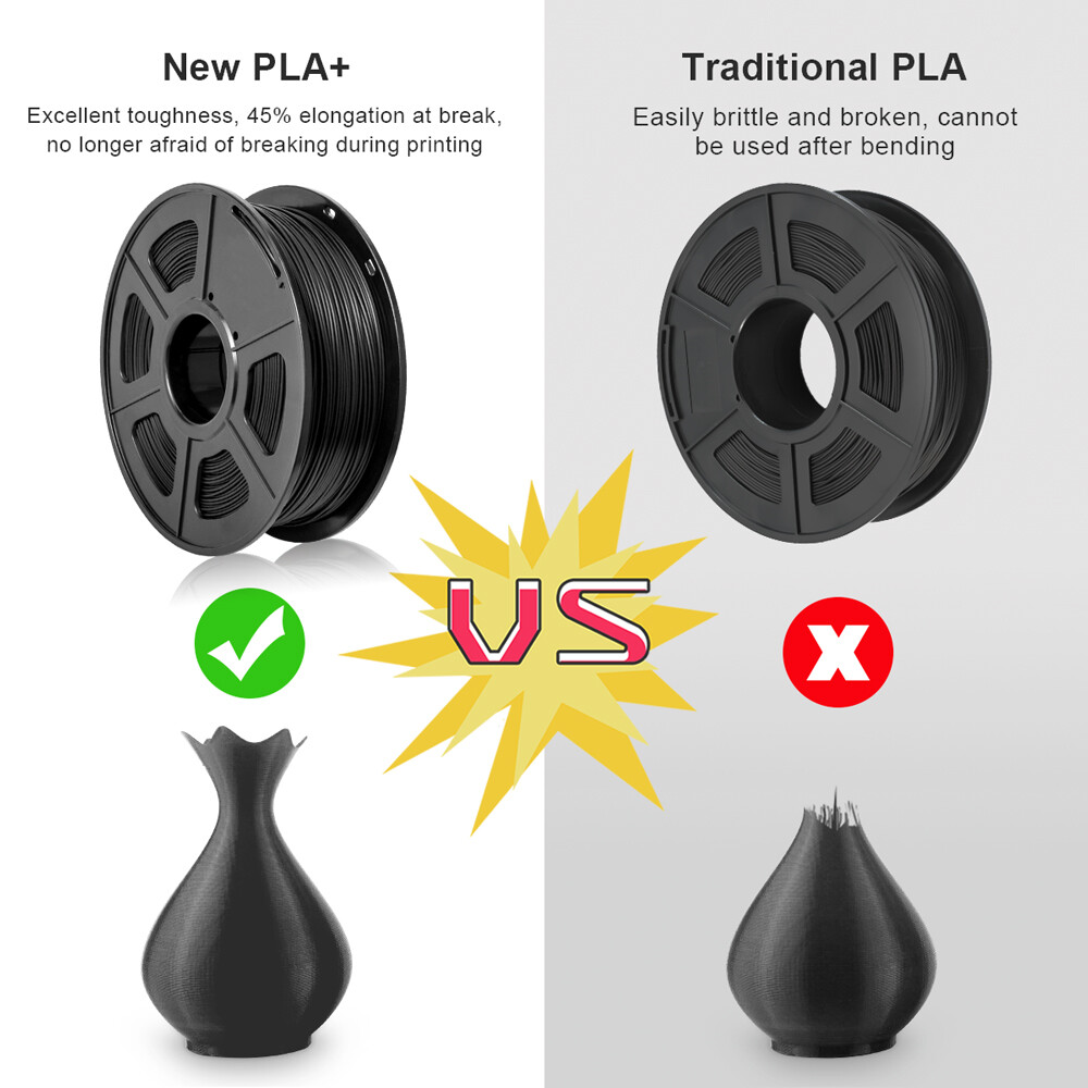 JAYO 11KG 3D Printer Filament 1.1KG/SET 1.75mm PLA PLA+ SILK PETG PLA Meta Wood