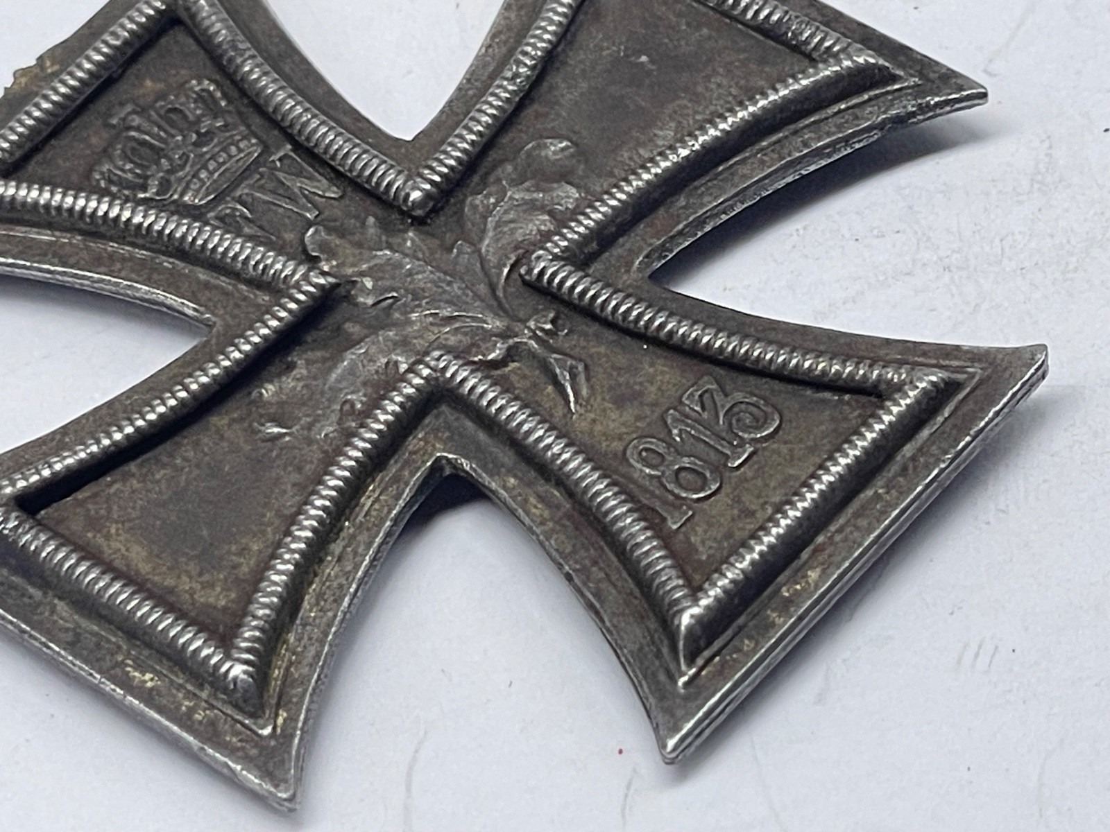 Imperial German Iron Cross - Original WW1 Issue - Broken Ribbon Ring