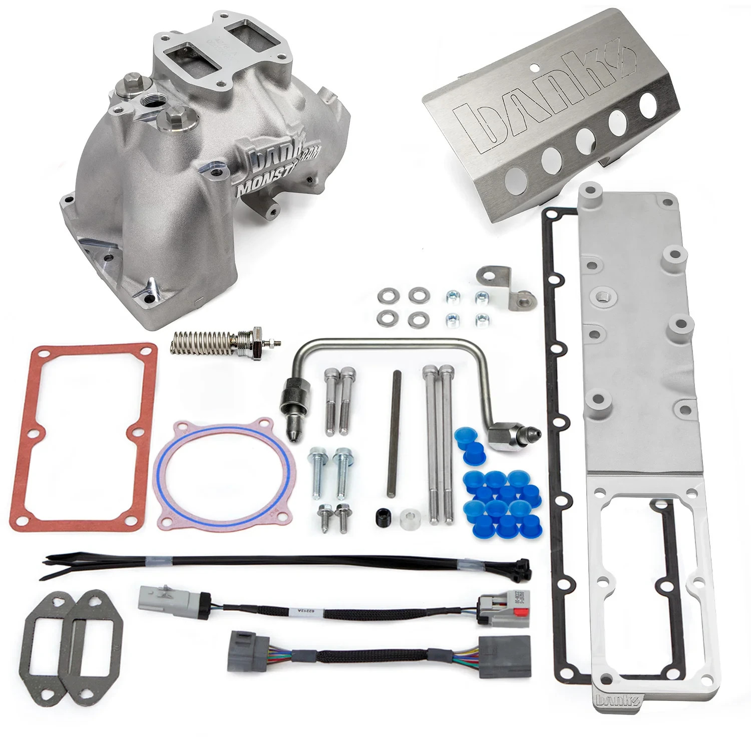 Banks Monster Ram Intake & Grid Heater Kit For 07-12 Ram 2500 3500 Cummins 6.7L