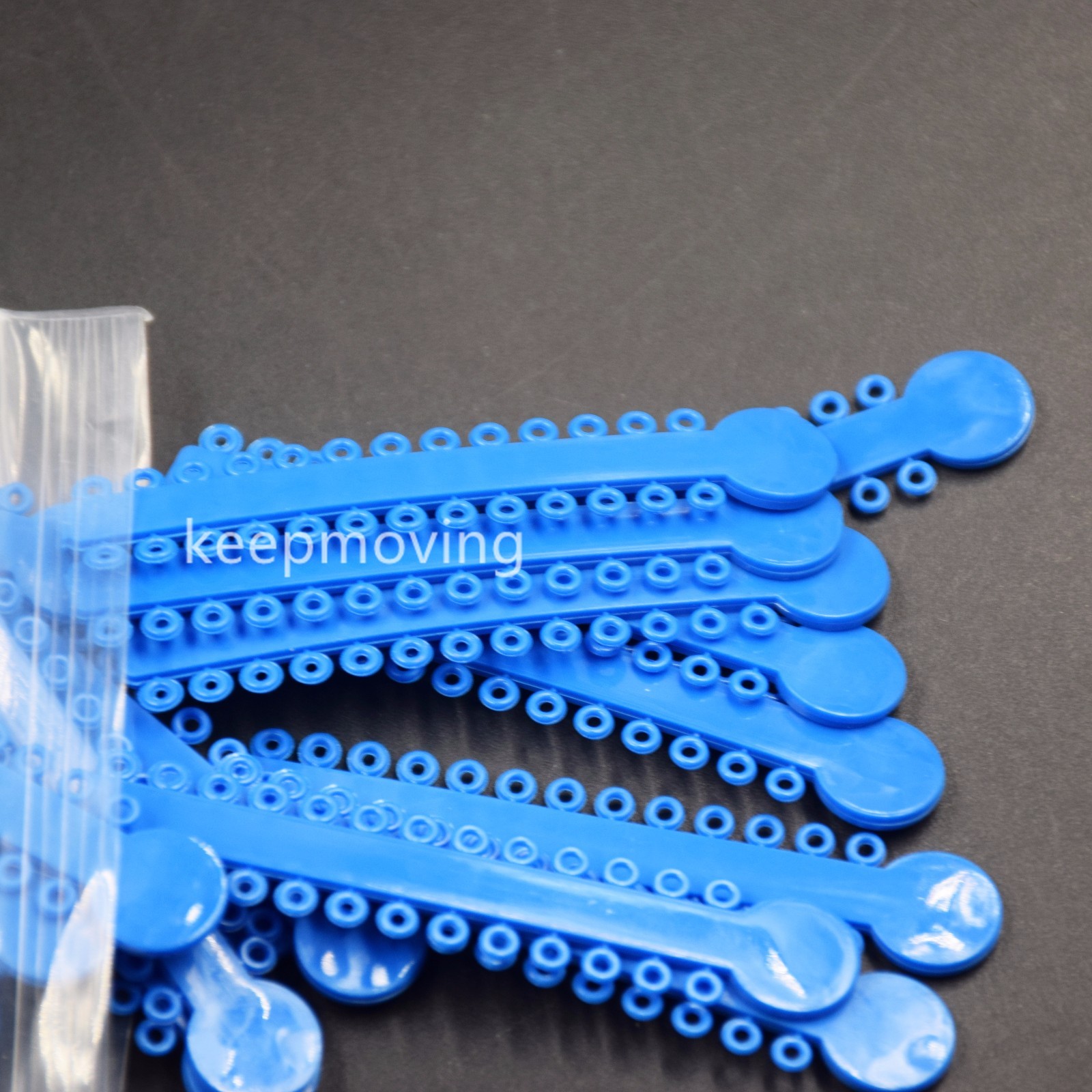 1040 Dental Orthodontic Ligature Ties Elastic Rubber Band Elastomeric Ligaduras