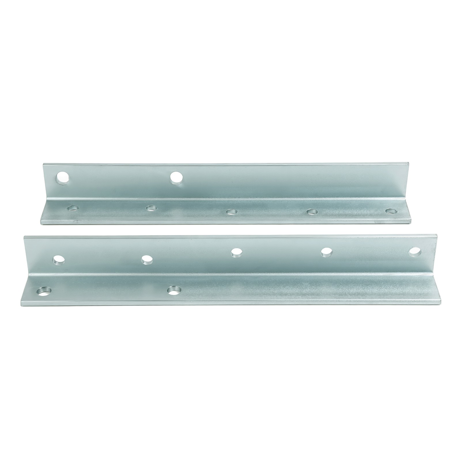 Silvery Battery Box Tool Mounting Brackets For Peterbilt 375 378 379 386 Pair