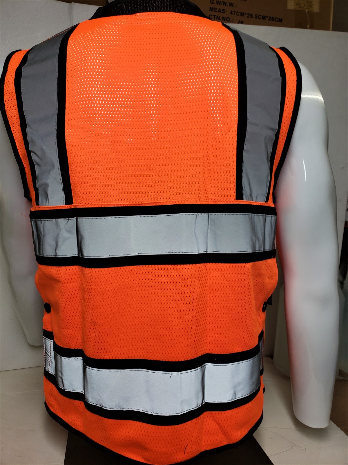 FX HIGH VISIBILITY Surveyor Two Tones Safety Vest Mesh front & back