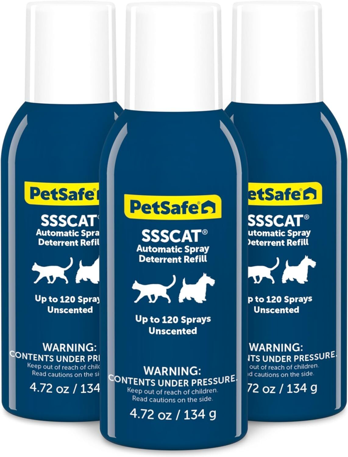 PetSafe SSSCAT PPD00-17622 Refill Can 3-Pack - Compatible 1st & 2nd Gen