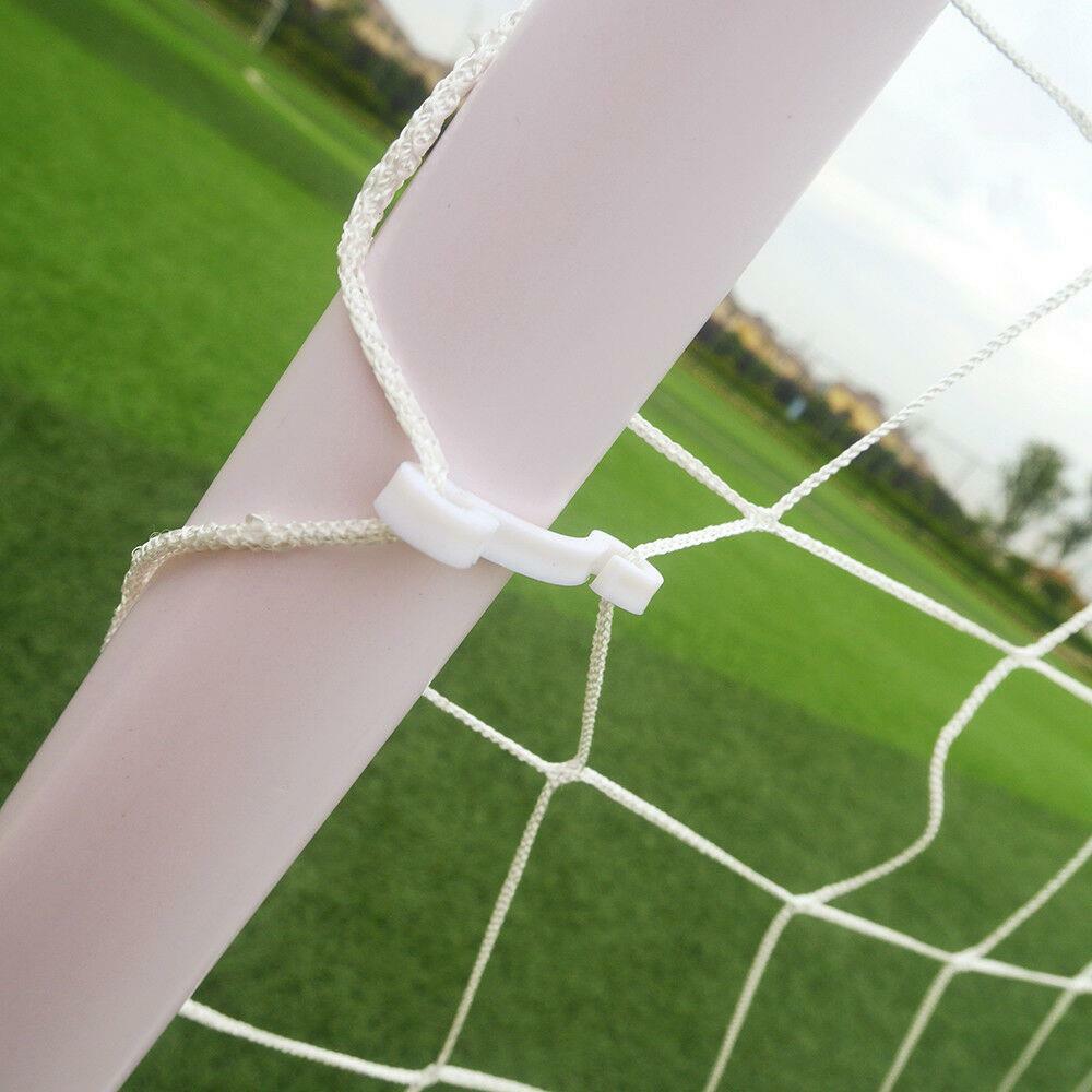8' x 5' Soccer Goal With Net Strong Straps Anchor Large Soccer Goal Sports