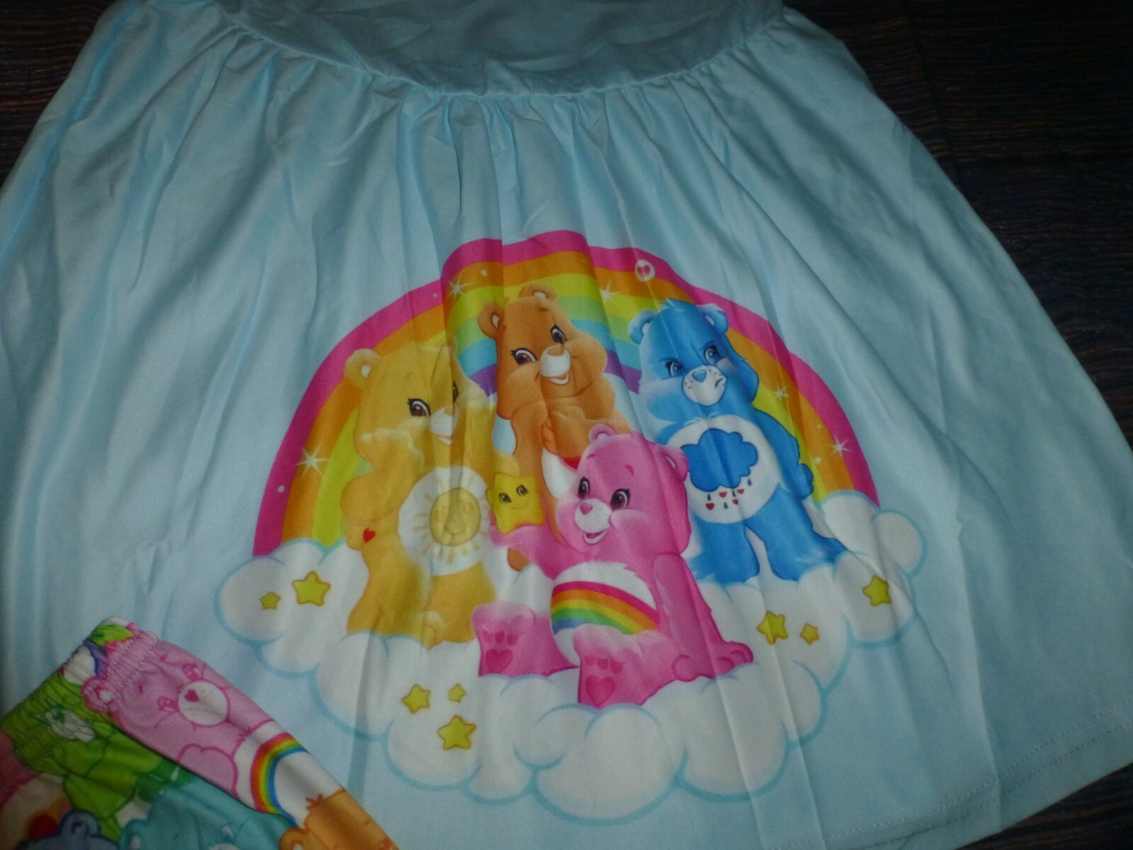 NEW Care Bears Boutique Tunic Dress Ruffle Shorts Outfit Set