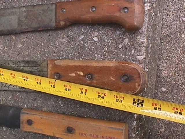 MACHETE LOT FOR RESTORATION