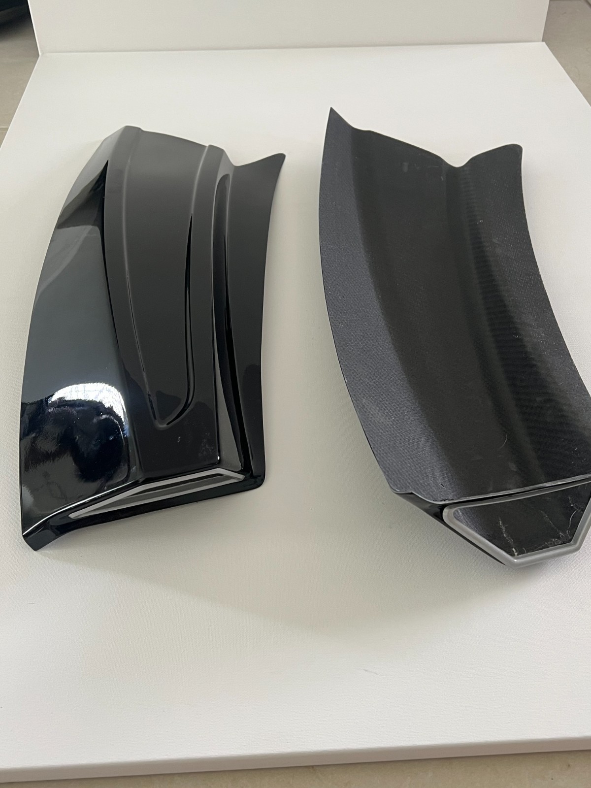 Mercury V8 Carbon Fiber Air Scoops 300R, 450R, and 500R custom with larger intak