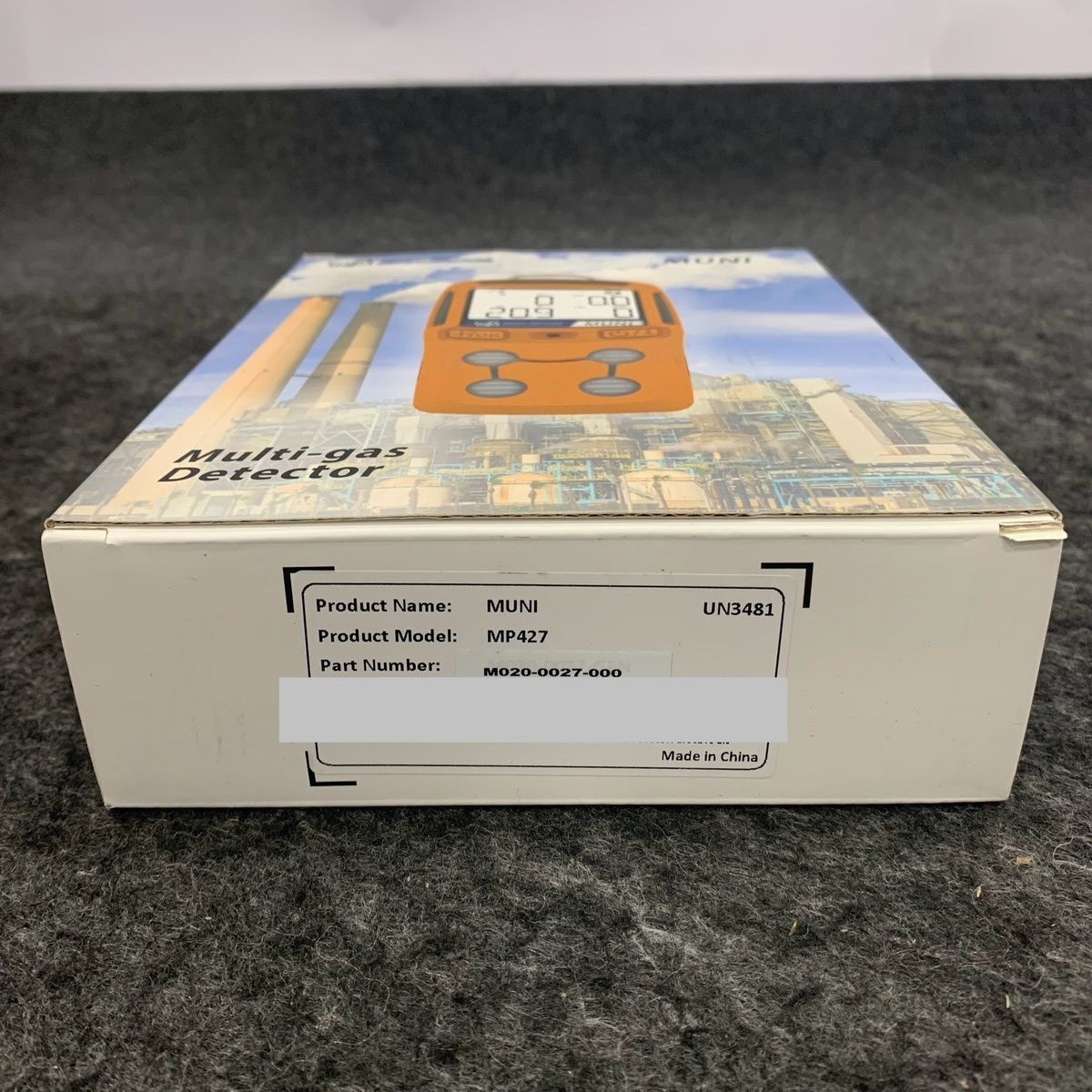 MPOWER ELECTRONICS MP427 Muni Multi Gas Detector with Diffusion Sampling