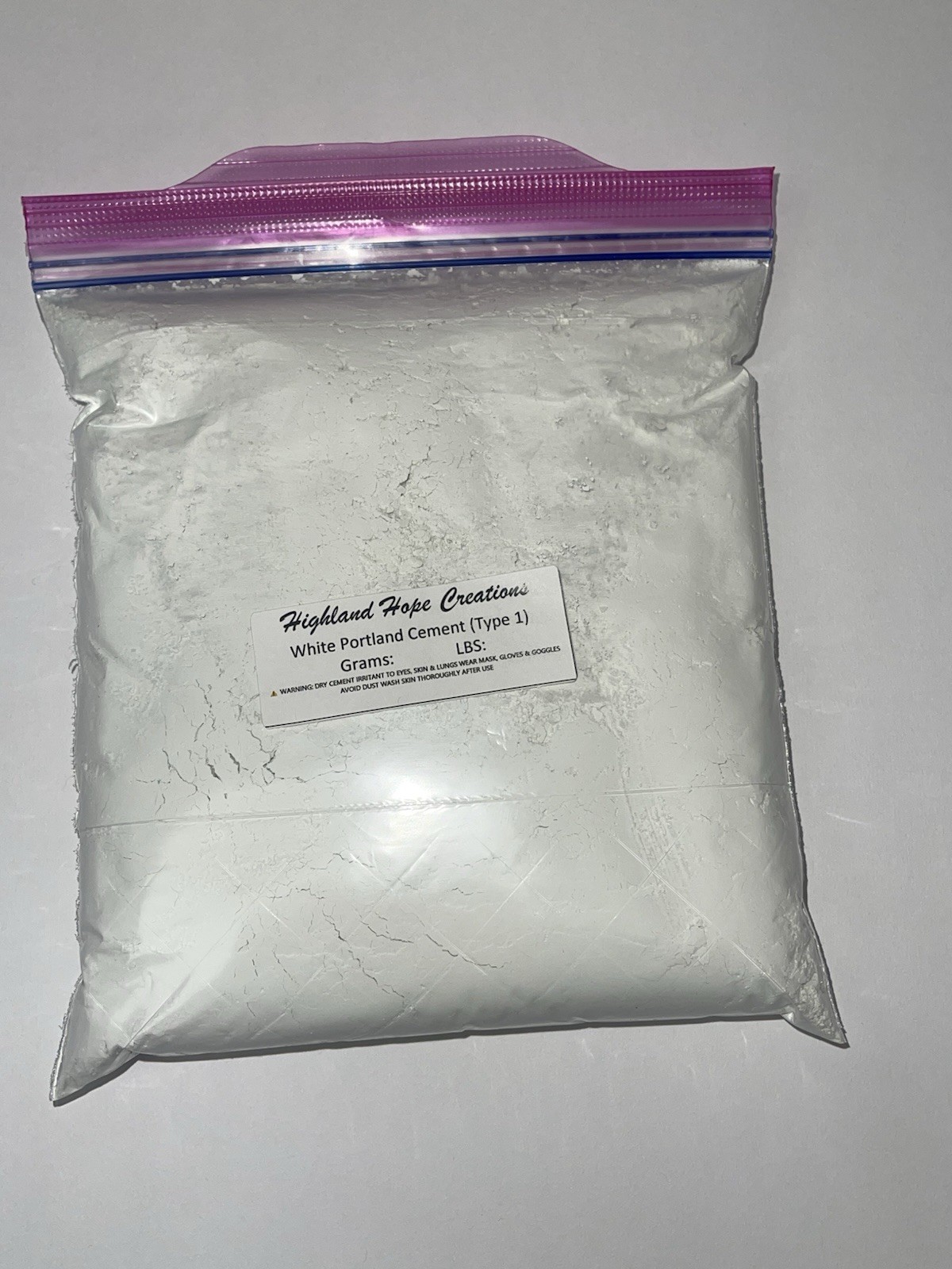 White Portland Cement Type 1 For Crafting and Castings