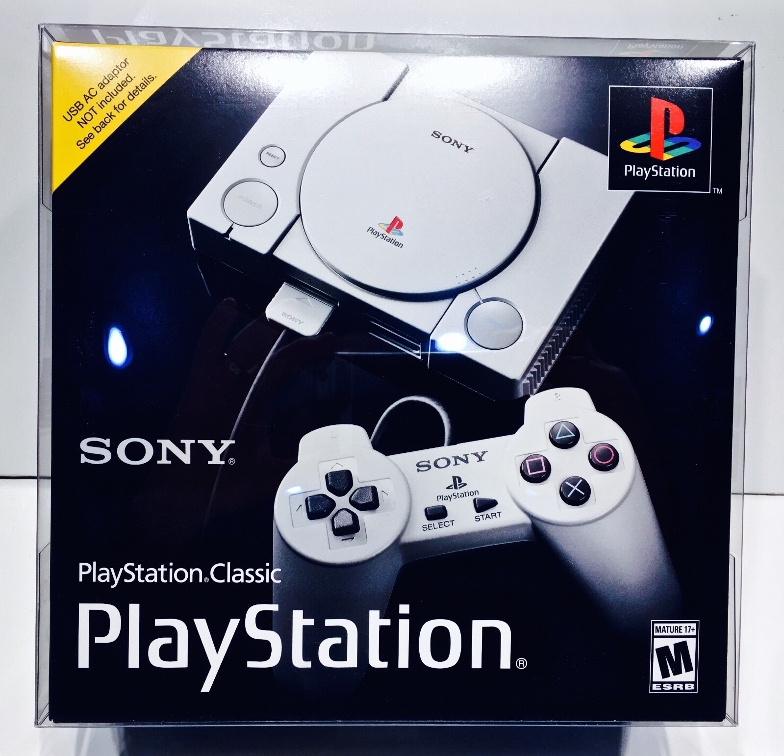 1 Box Protector for PLAYSTATION CLASSIC! Clear Custom Display Boxes New