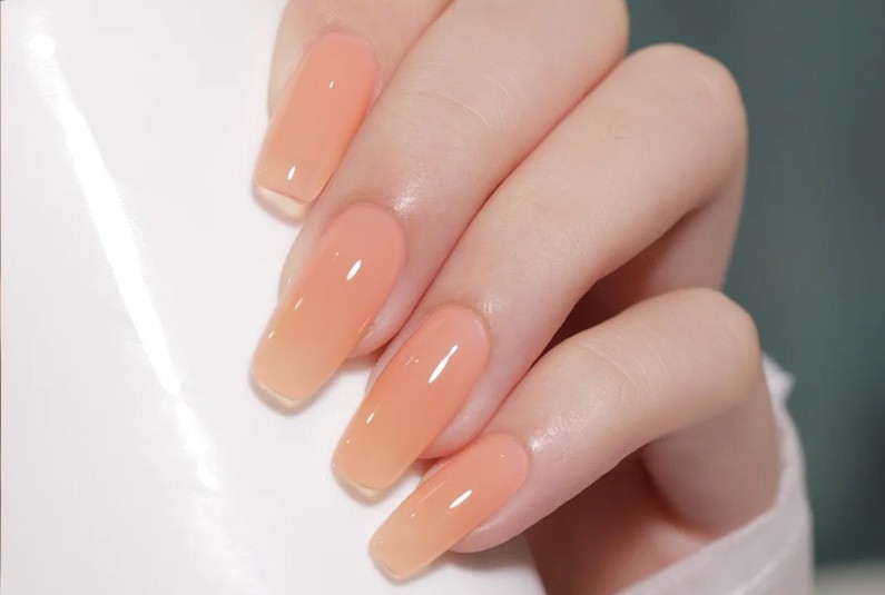 Full Size Solid Color Nail Wraps Stickers Polish Look Art Self Stick Strips USA