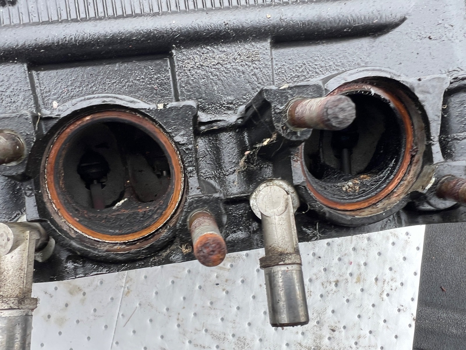 1998-2001 Yamaha R1 Yzf 1000 engine motor cylinder head camshaft cam valve cover