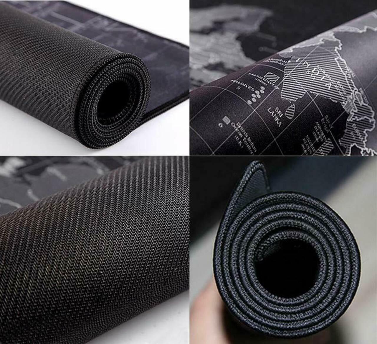 Extended Large High-Performance Anti-Fray Gaming Mouse Pad Computer Keyboard Mat